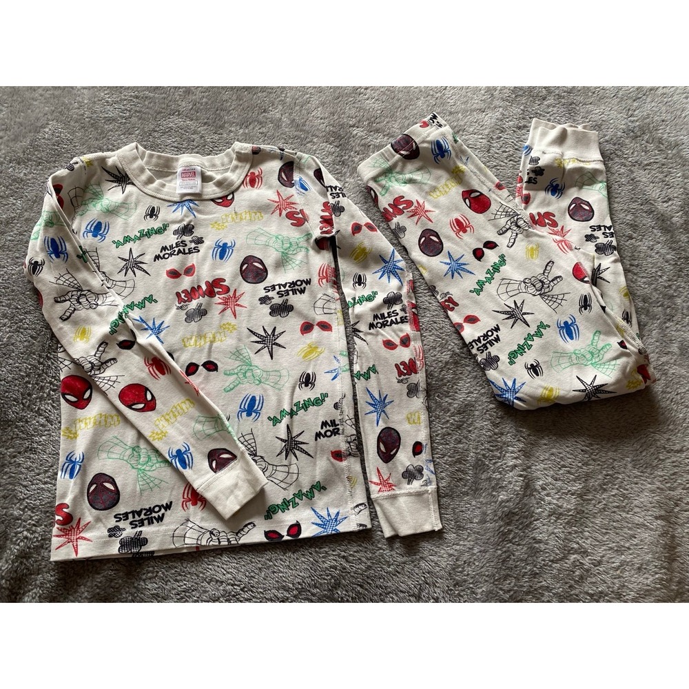 Hanna Andersson Marvel Spider-Man US 8 Pajamas Two Piece s2